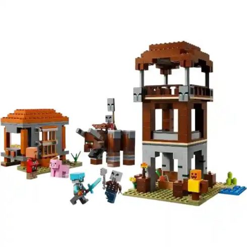 Lego Minecraft 21278 A Fosztogató őrtorony és a Romboló