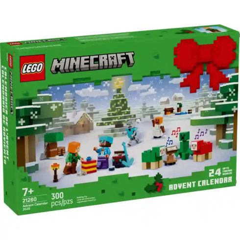 Lego Minecraft 21280 Adventi kalendárium, naptár 2025