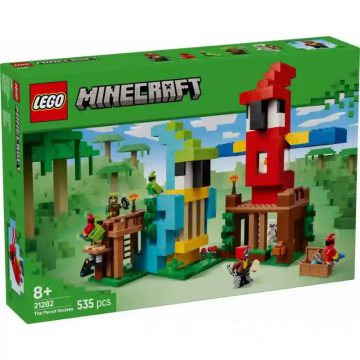 Lego Minecraft 21282 A papagájházak