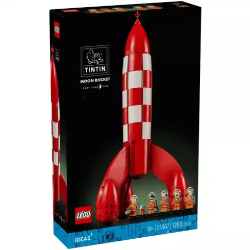 LEGO® Ideas 21367 Tintin® holdrakéta