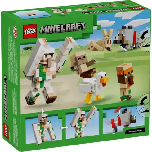 LEGO® Minecraft 21592 Csirkezsoké, támadás a sivatagban