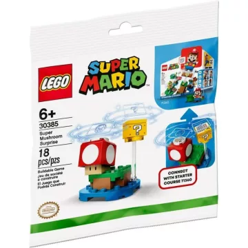   Lego Super Mario 30385 Mushroom meglepetés kiegészítő szett
