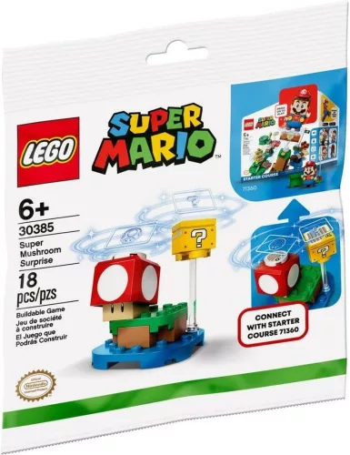 Lego Super Mario 30385 Mushroom meglepetés kiegészítő szett