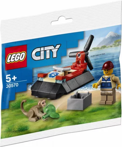Lego City 30570 Vadvilági légpárnás mentőjármű