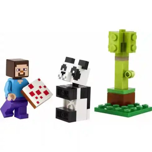 Lego Minecraft 30672 Steve és Pandabébi