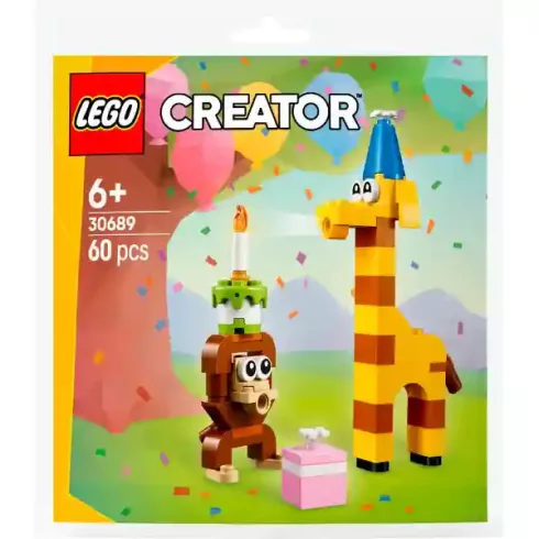 Lego Creator 30689 Állati születésnapi zsúr