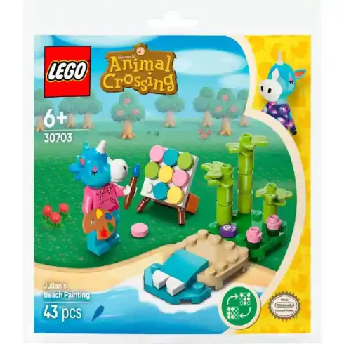 Lego Animal Crossing 30703 Julian fest a tengerparton
