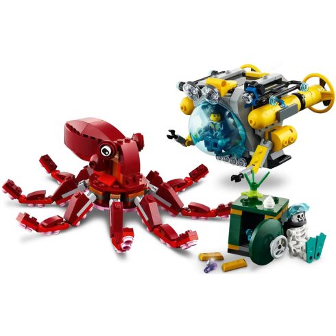 Lego Creator 31130 Tengeralattjárós küldetés polippal