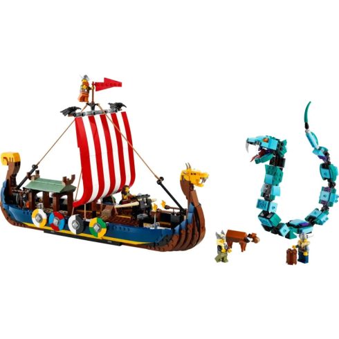 Lego Creator 31132 Viking hajó és a Midgard kígyó
