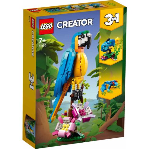 Lego Creator 31136 Egzotikus papagáj