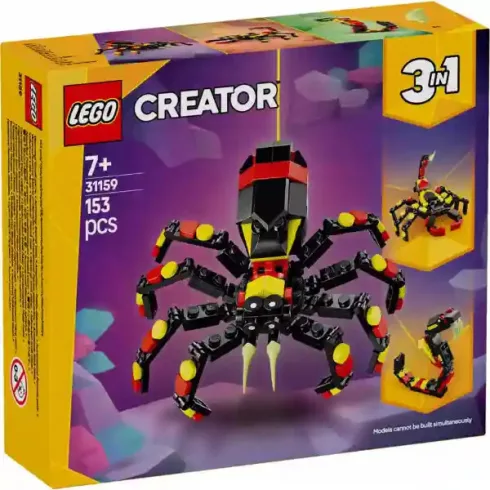 Lego Creator 31159 Vadállatok: Meglepetésekkel teli pók