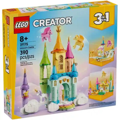 Lego Creator 31175 Egyszarvúak kastélya (hajó, játszótér)