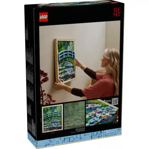 Lego Art 31220 Claude Monet – Híd a vízililiomos tó felett "festmény"