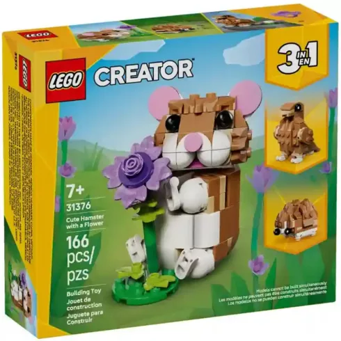 Lego Creator 31376 Aranyos hörcsög egy virággal