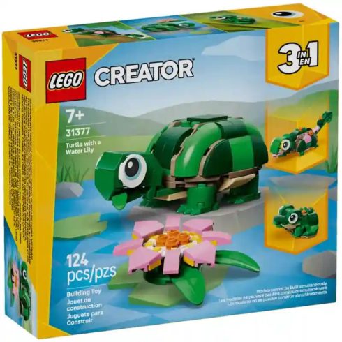 Lego Creator 31377 Teknős egy vízililiom-virággal