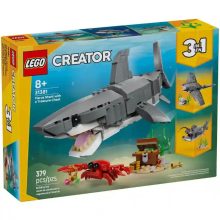 Lego Creator 31381 Veszedelmes cápa egy kincsesládával