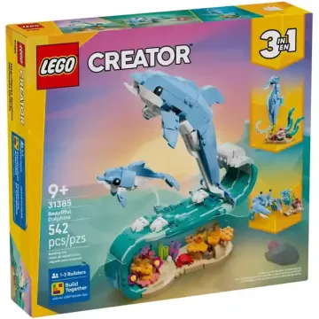 Lego Creator 31385 Tengeri állatok: Csodálatos delfinek