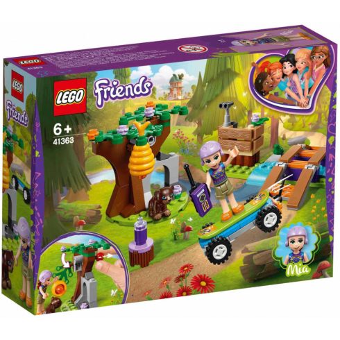 Lego Friends 41363 Mia erdei kalandja