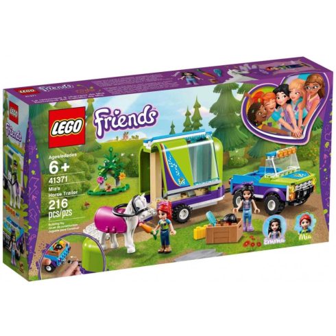 Lego Friends 41371 Mia lószállító utánfutója