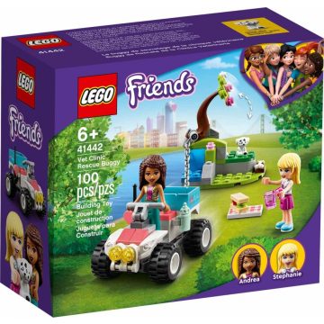 Lego Friends 41442 Állatklinikai mentő homokfutó