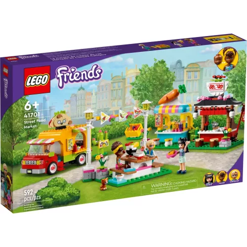 Lego Friends 41701 Street Food piac (csomagolássérült)