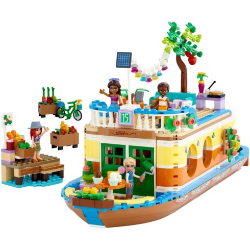 Lego Friends 41702 Lakóhajó a csatornán