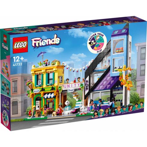 Lego Friends 41732 Belvárosi design- és virágboltok