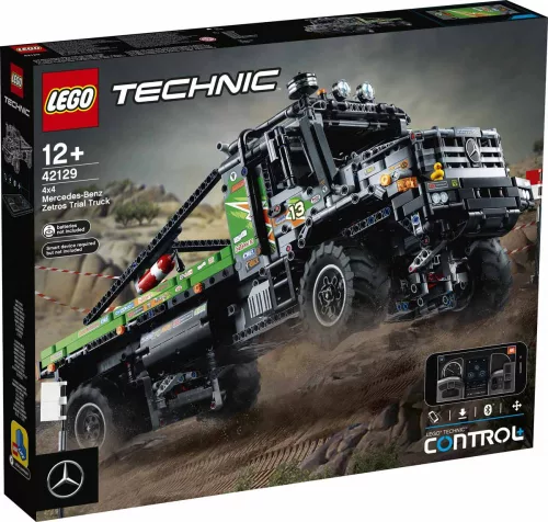 Lego Technic 42129 4x4 Mercedes-Benz Zetros RC távirányítós verseny teherautó (csomagolássérült)