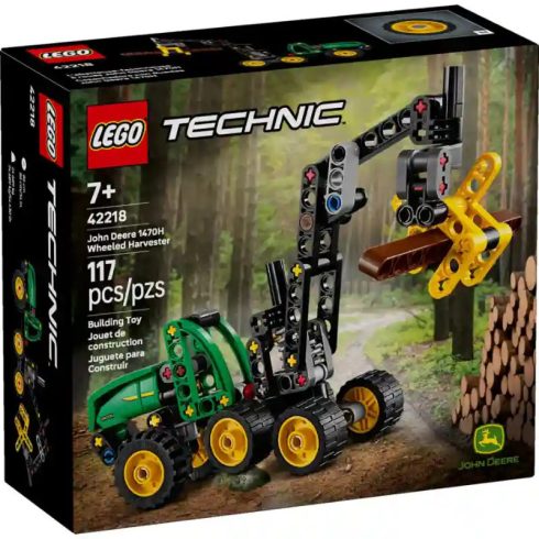 Lego Technic 42218 John Deere 1470H kerekes erdészeti betakarítógép