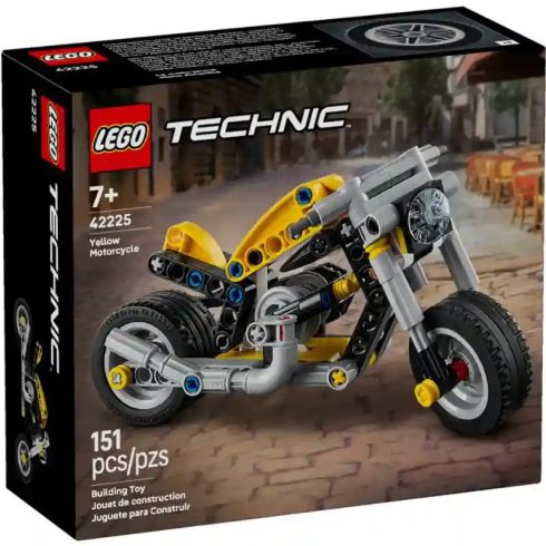 Lego Technic 42225 Sárga motorkerékpár