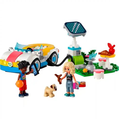 Lego Friends 42609 Elektromos autó és töltőállomás