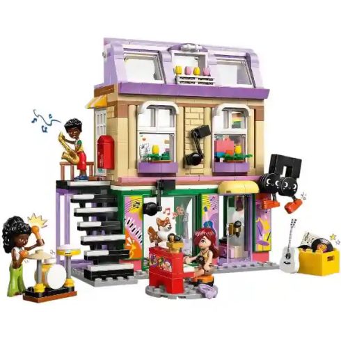 Lego Friends 42653 Hangszerbolt és lakás