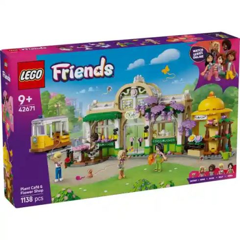 Lego Friends 42671 Botanikus kávéház és virágbolt