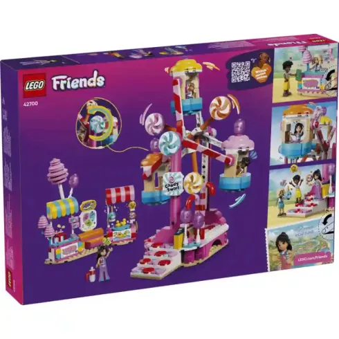 LEGO Friends 42700 Cukorkával és muffinnal díszített óriáskerék