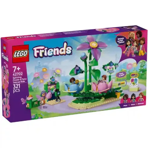 LEGO Friends 42702 Körhinta virágokkal és tündérekkel