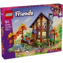 LEGO Friends 42705 Otthonos kabin az őszi erdőben