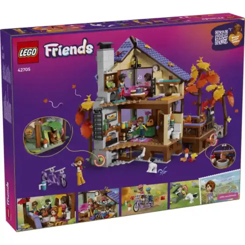 LEGO Friends 42705 Otthonos kabin az őszi erdőben
