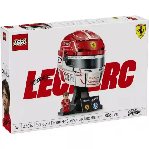 Lego 43014 Scuderia Ferrari HP Charles Leclerc sisakja