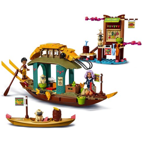 Lego Disney 43185 Raya és az utolsó sárkány: Boun hajója