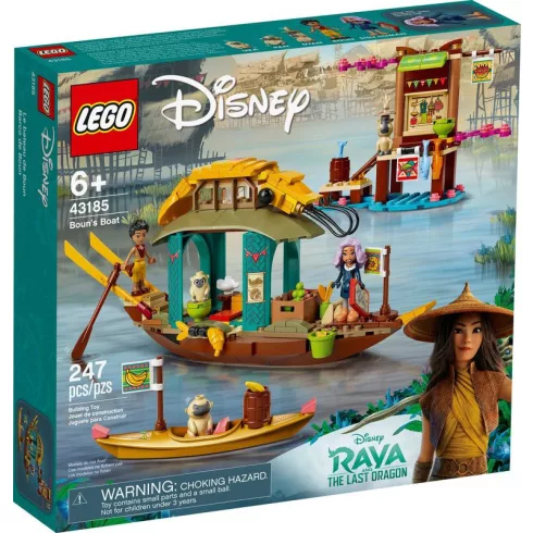 Lego Disney 43185 Raya és az utolsó sárkány: Boun hajója