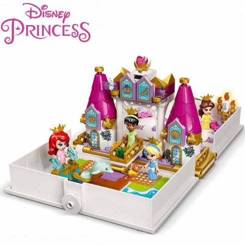Lego Disney 43193 Ariel, Belle, Hamupipőke és Tiana mesebeli kalandja