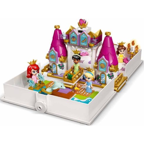 Lego Disney 43193 Ariel, Belle, Hamupipőke és Tiana mesebeli kalandja