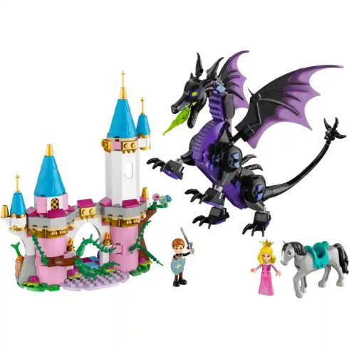 Lego Disney 43240 Csipkerózsika: Demóna sárkány formájában