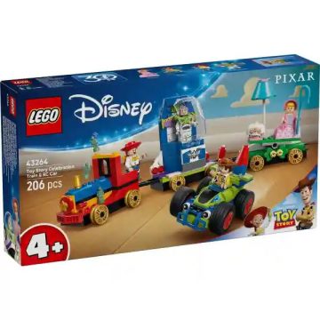   Lego Disney 43264 Toy Story ünnepi vonat és RC versenyautó