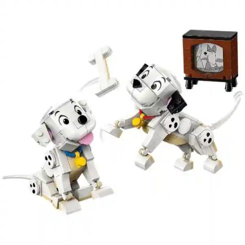 Lego Disney 43271 101 kiskutya: Kuksi és Pelyhes dalmatakölykök