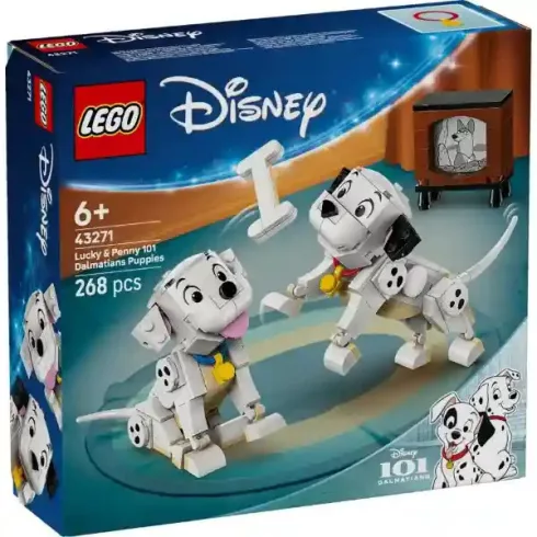 Lego Disney 43271 101 kiskutya: Kuksi és Pelyhes dalmatakölykök
