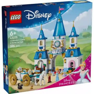 Lego Disney 43275 Hamupipőke kastélya és hintója