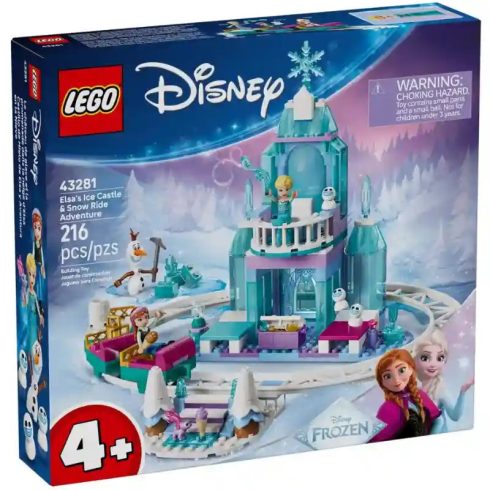 Lego Disney 43281 Jégvarázs: Elza jégkastélya és szánkós kalandjai
