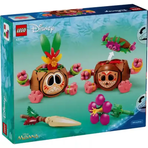 LEGO® Disney 43293 Vaiana: Kakamora kókuszharcosok