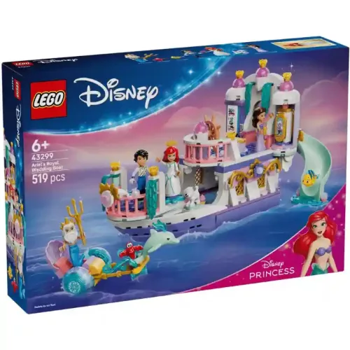 LEGO® Disney 43299 Ariel esküvői hajója